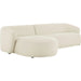 Gardner 2 Piece Boucle Modular Sofa with Chaise by Evans & Londeen. Made from boucle fabric in a transitional style.