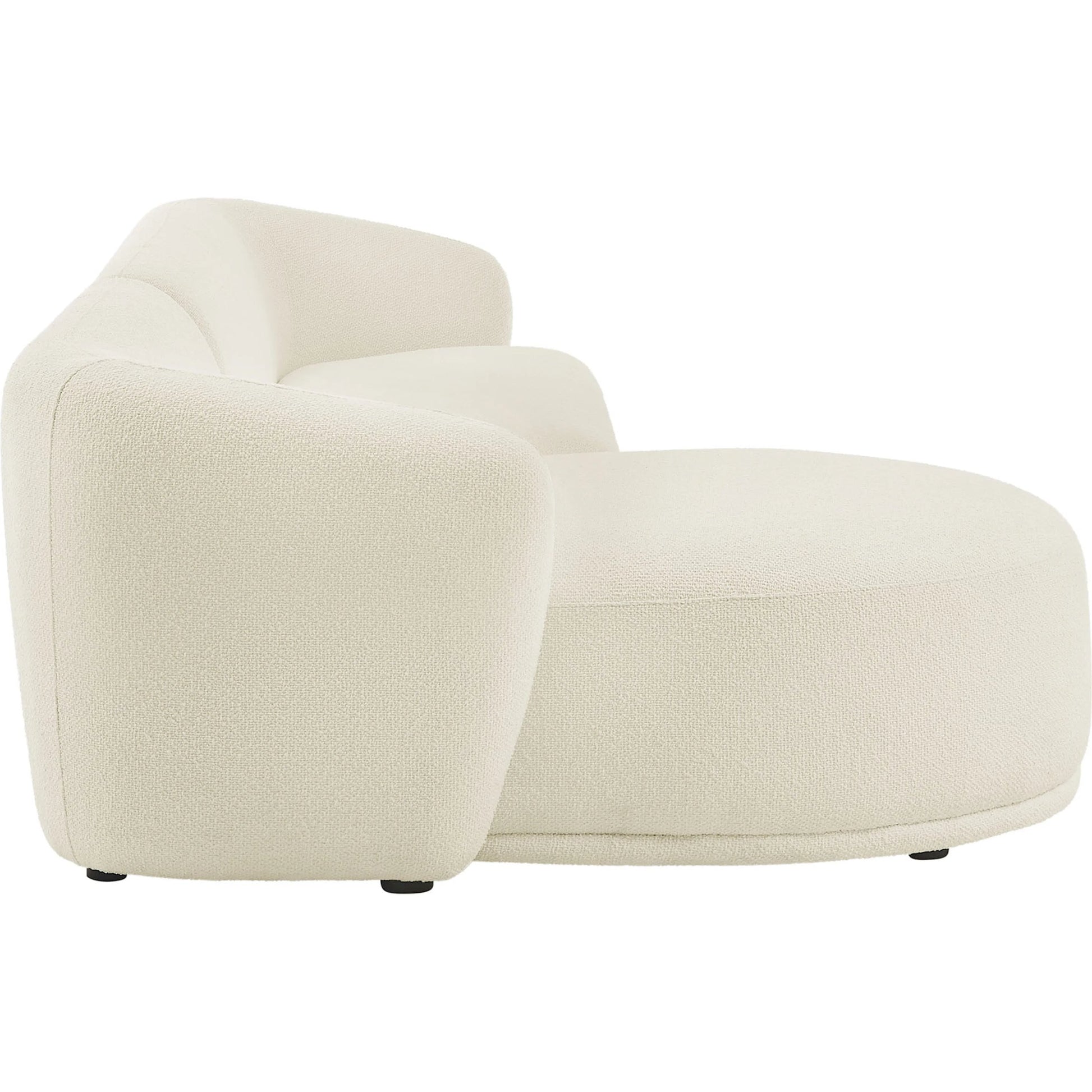 Gardner 2 Piece Boucle Modular Sofa with Chaise by Evans & Londeen. Made from boucle fabric in a transitional style.