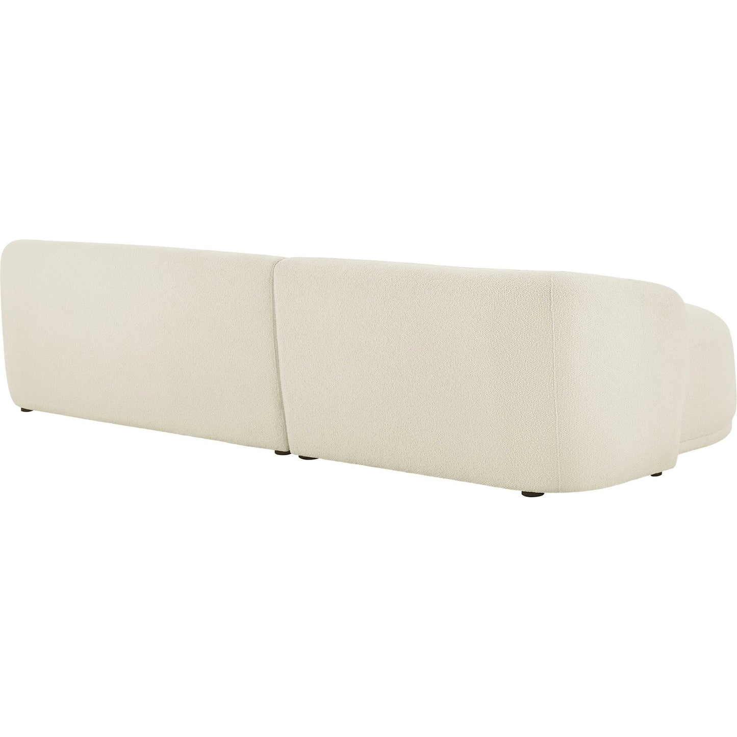 003 SI-2527813 | Additional Silo | Gardner 2 Piece Boucle Modular Sofa with Chaise by Evans & Londeen. Made from boucle fabric in a transitional style.