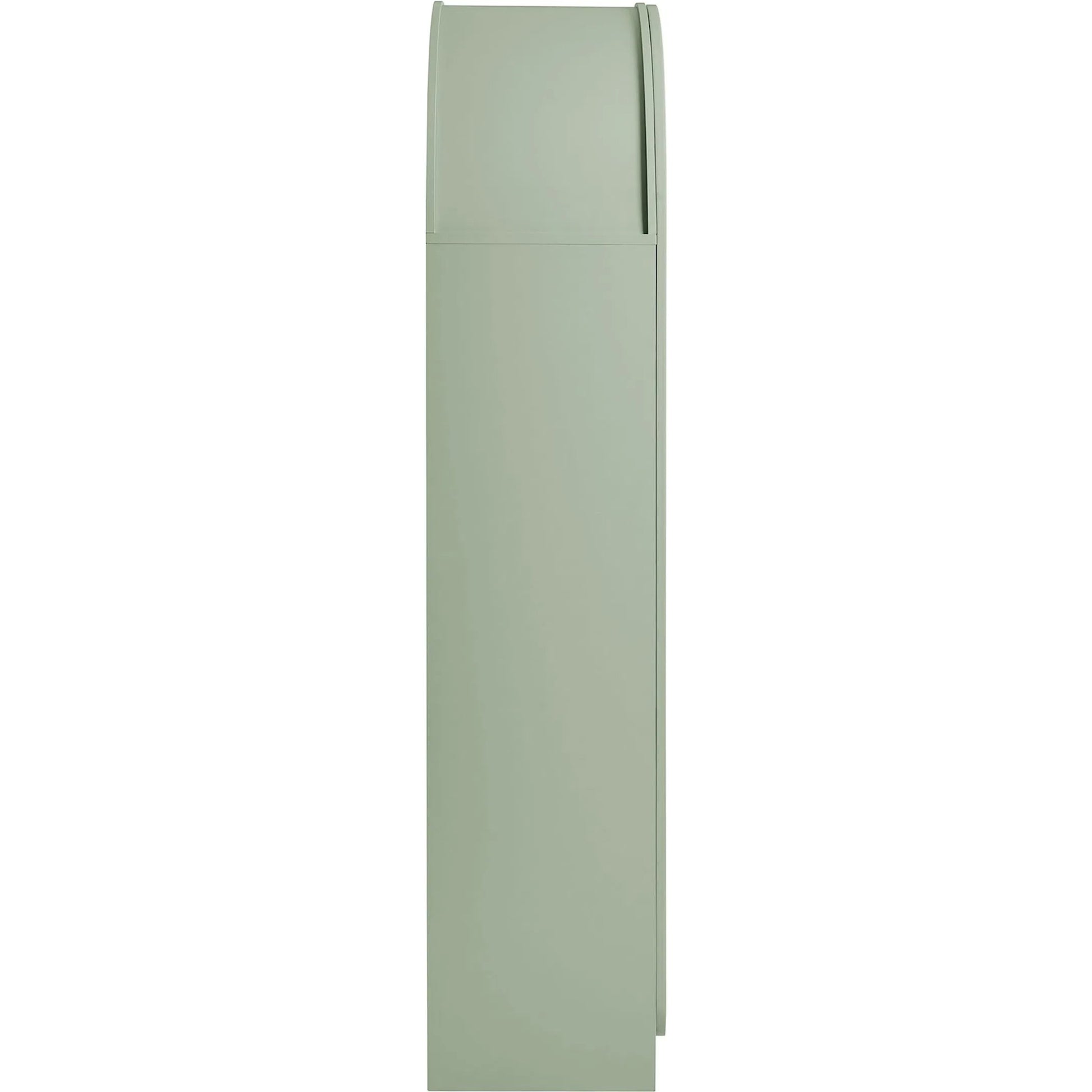 Champaign 78" Fluted and Scalloped Arched Storage Cabinet by Evans & Londeen. Made from unique in a eclectic & global style.