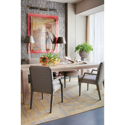 Weatherfield Transitional Rug - T06T6004 by Thom Felicia by Feizy Rugs in gold, gray. Made from wool in a unique style.