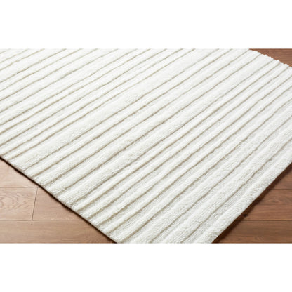 Eleve EEV-2300 Rug by Livabliss in ivory, cream, light beige.. Made from wool, cotton in a unique style.