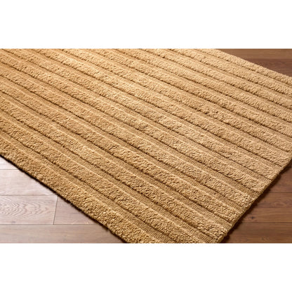 Eleve EEV-2301 Rug by Livabliss in tan, camel, sandstone. Made from wool, cotton in a unique style.