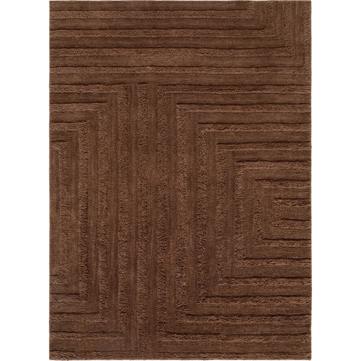000 SI-2632077,SI-2632078,SI-2632079,SI-2632080,SI-2632081 | Primary Silo | Eleve EEV-2303 Rug by Livabliss in chestnut, cocoa, mahogany. Made from wool, cotton in a unique style.