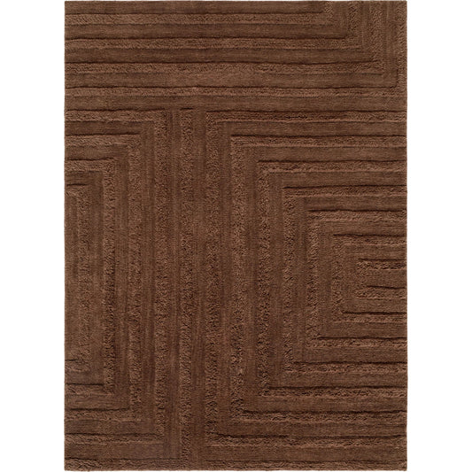 Eleve EEV-2303 Rug by Livabliss in chestnut, cocoa, mahogany. Made from wool, cotton in a unique style.
