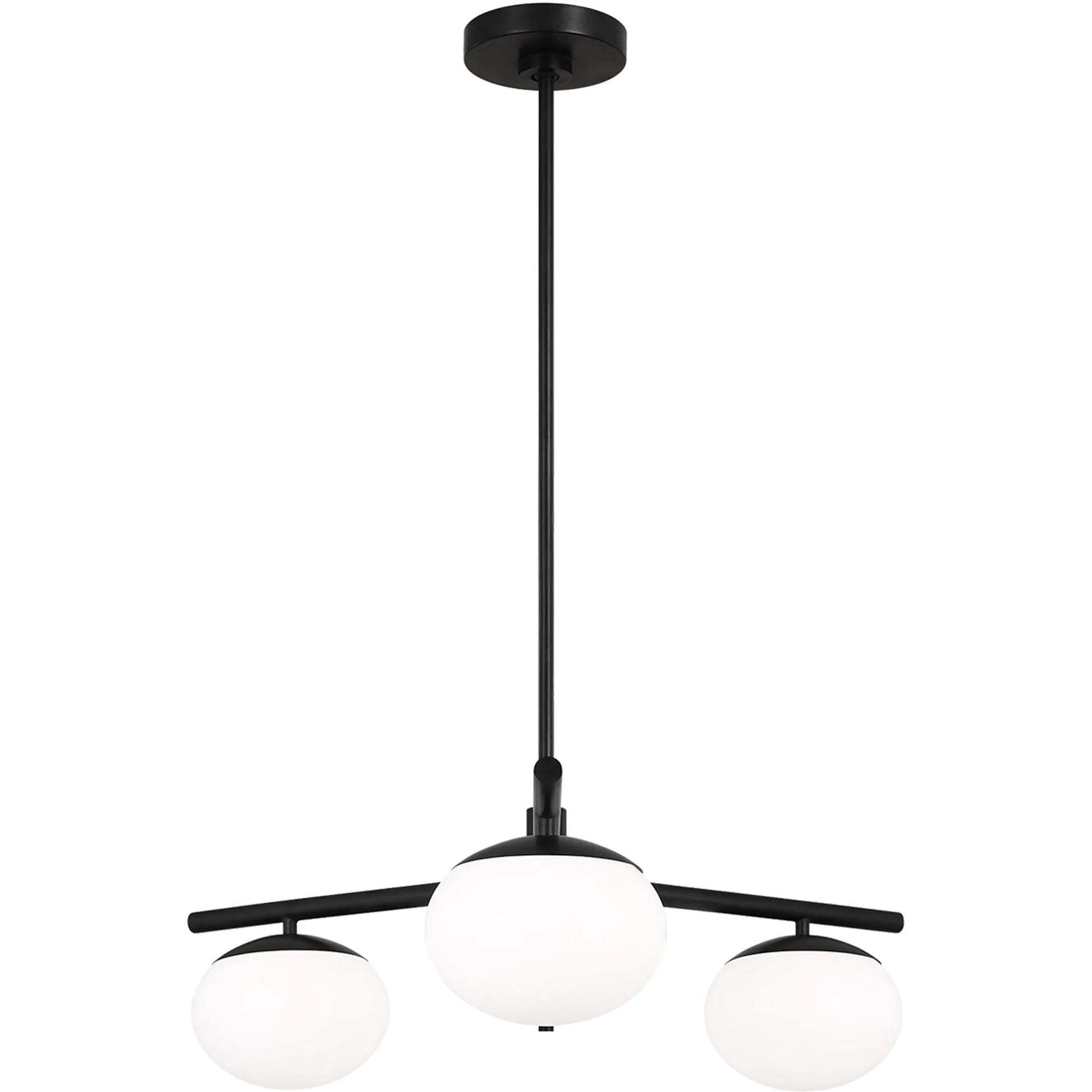 Lune Semi-Flush Mount by Visual Comfort & Co.. Made from steel in a unique style.