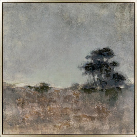 Floresta - 528620 by Surya in main: brown, frame: and hand painted. Made from main: canvas, frame: polystyrene in a modern style.