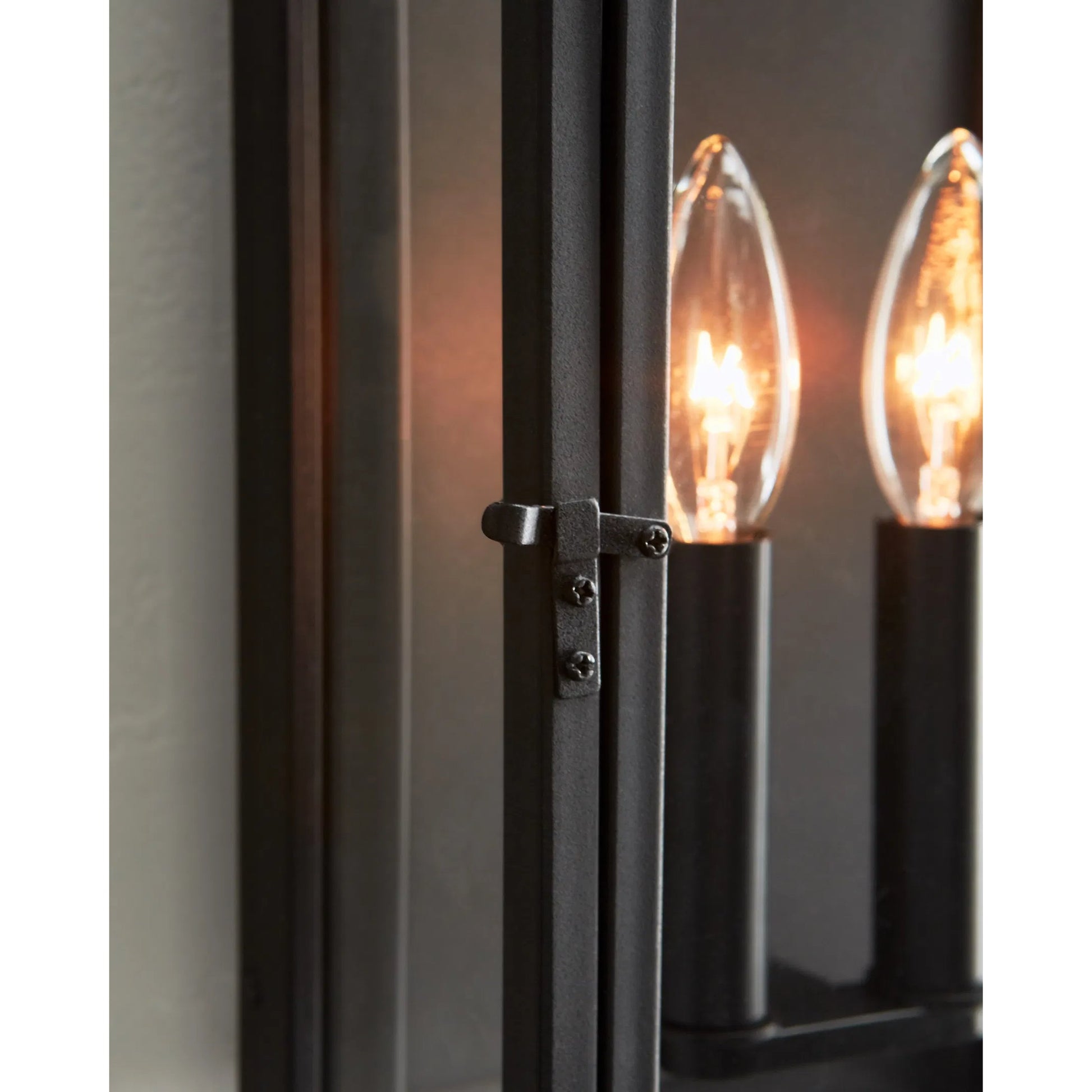 Hingham Medium Outdoor Wall Lantern by Visual Comfort & Co. in textured black. Made from stonestrong in a unique style.