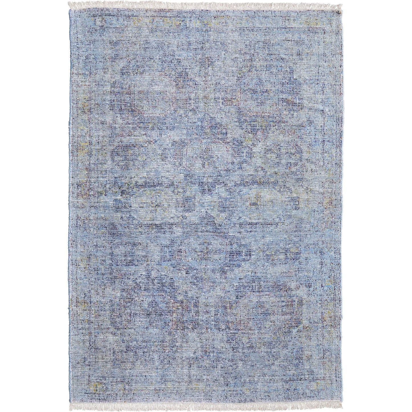 001 SI-1754252,SI-1754253,SI-1754254,SI-1754255,SI-1754256,SI-1754257 | Primary Silo | Caldwell Transitional Rug - 8804F by Feizy in blue, ivory. Made from wool, viscose in a unique style.