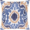 Denim, Navy, Camel, White / Down Feather / 20 x 20 x 4