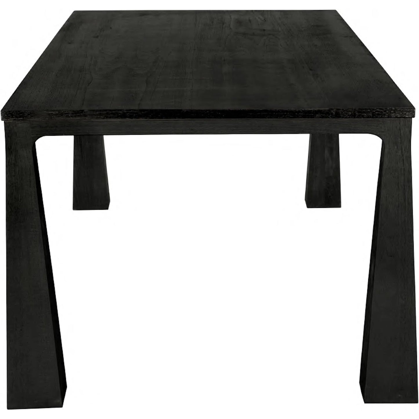 003 SI-2449056 | Additional Silo | Luther Dining Table by Noir in charcoal black. Made from mindi, veneer in a modern style.