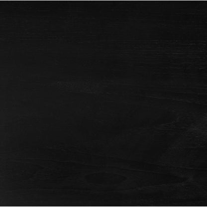 Luther Dining Table by Noir in charcoal black. Made from mindi, veneer in a modern style.