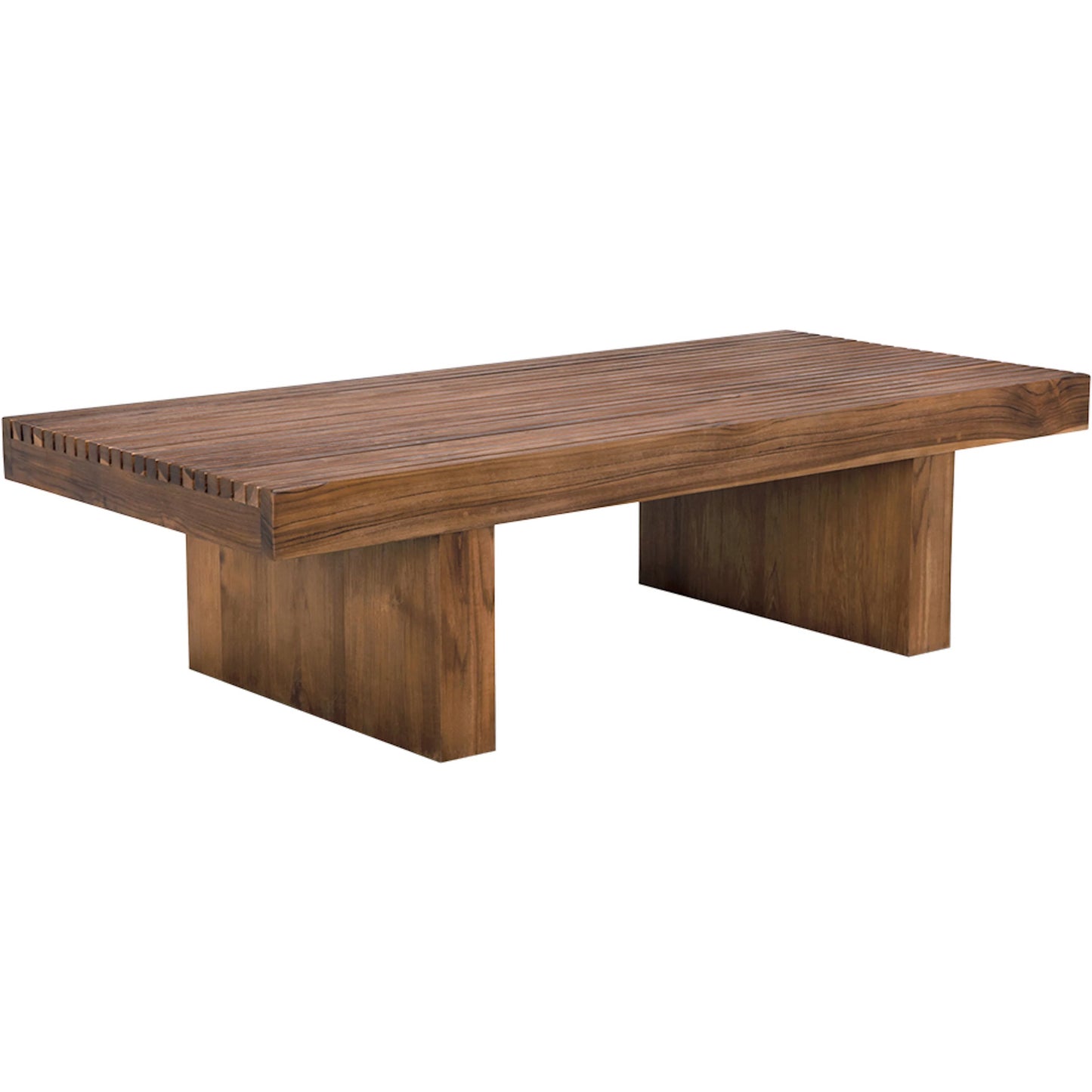 001 SI-2440895 | Primary Silo | Kobe Coffee Table by Noir in clear coat flat. Made from teak in a transitional style.
