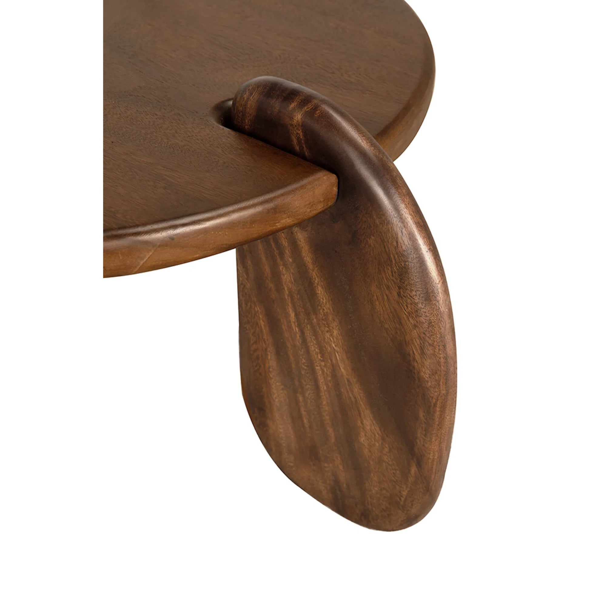 Mahatma Coffee Table by Noir in clear coat semi-gloss. Made from teak in a traditional style.