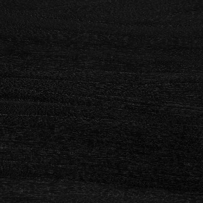 Kyoto Bench by Noir in burnt black. Made from mungger in a modern style.