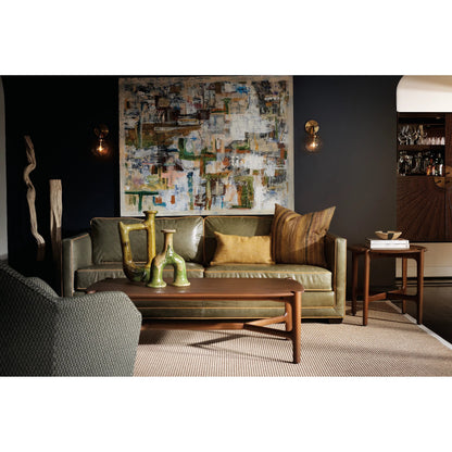 Harlow Round Side Table by Hooker Furniture in black. Made from unique in a modern style.