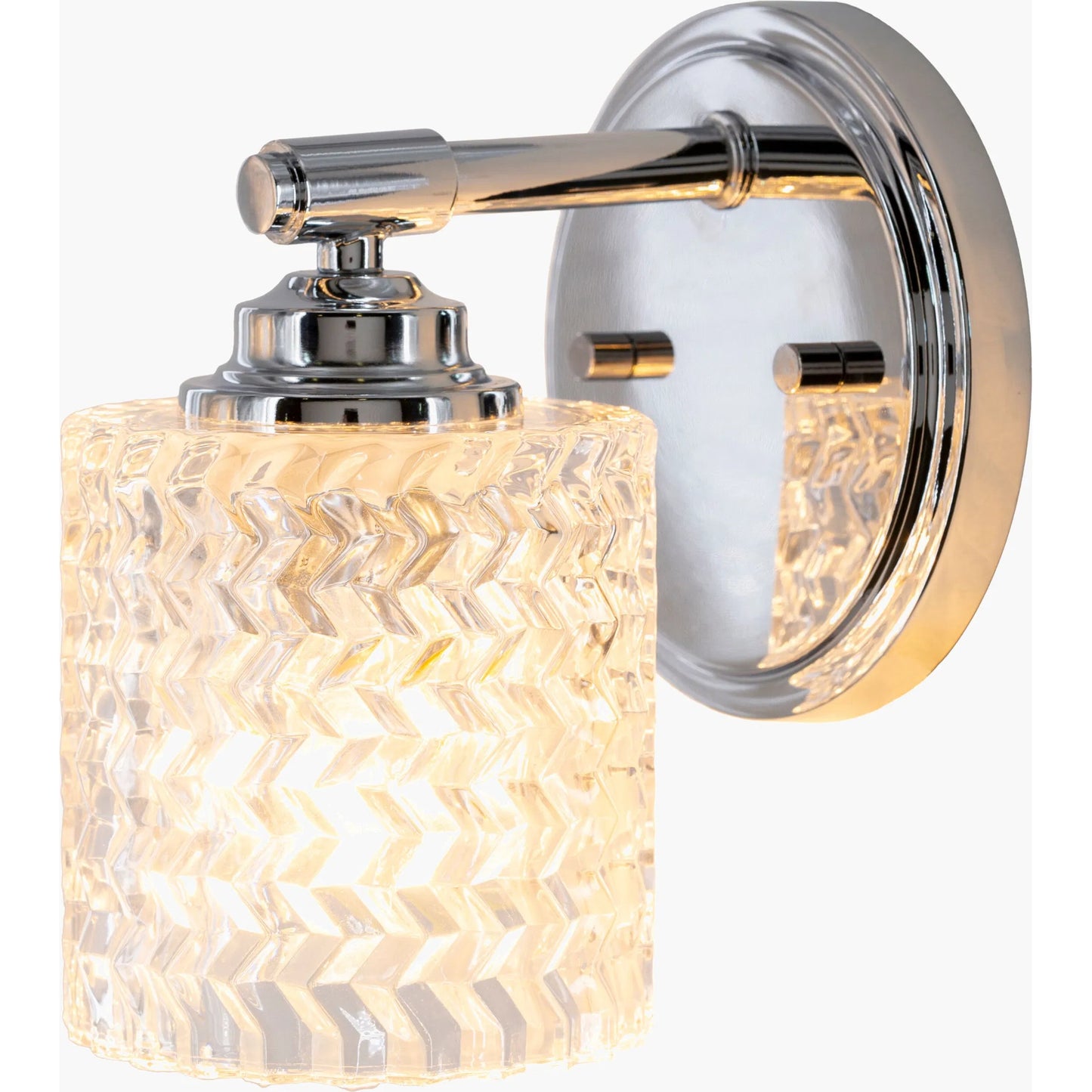 002 SI-2046804 | Additional Silo | Edgar - 25485 by Surya in clear, metallic nickel and clear, metallic. Made from fixture: metal in a traditional style.