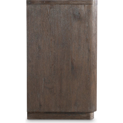 Outline Buffet by Bernhardt in cassel. Made from wood in a transitional style.