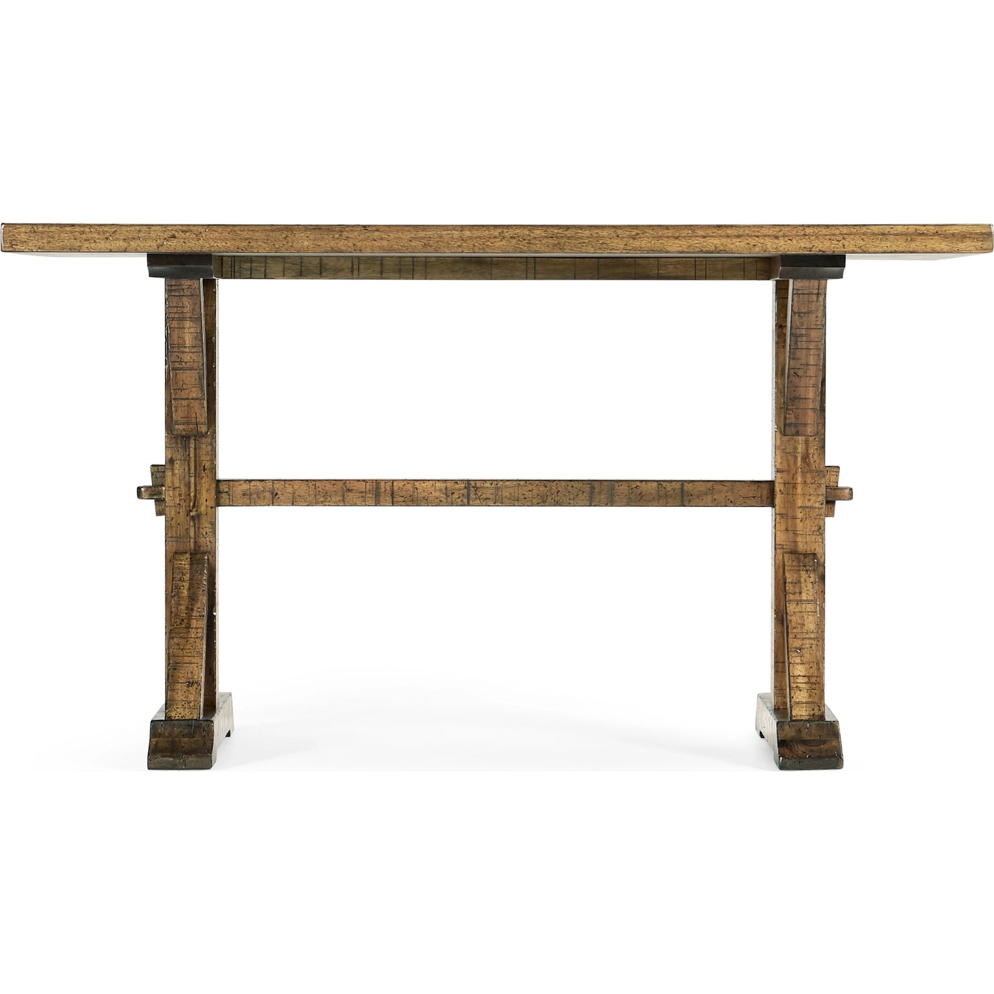 003 SI-1991006 | Additional Silo | Casual Accents Medium Driftwood Dining Table 54" by Jonathan Charles in medium driftwood. Made from acacia in a modern style.