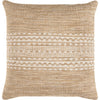 Light Beige, Tan / Down Feather / 18" x 18"