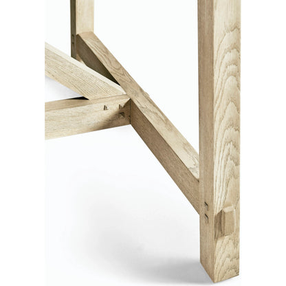 Timeless Sidereal French Laundry Table 96" by Jonathan Charles. Made from oak in a modern style.