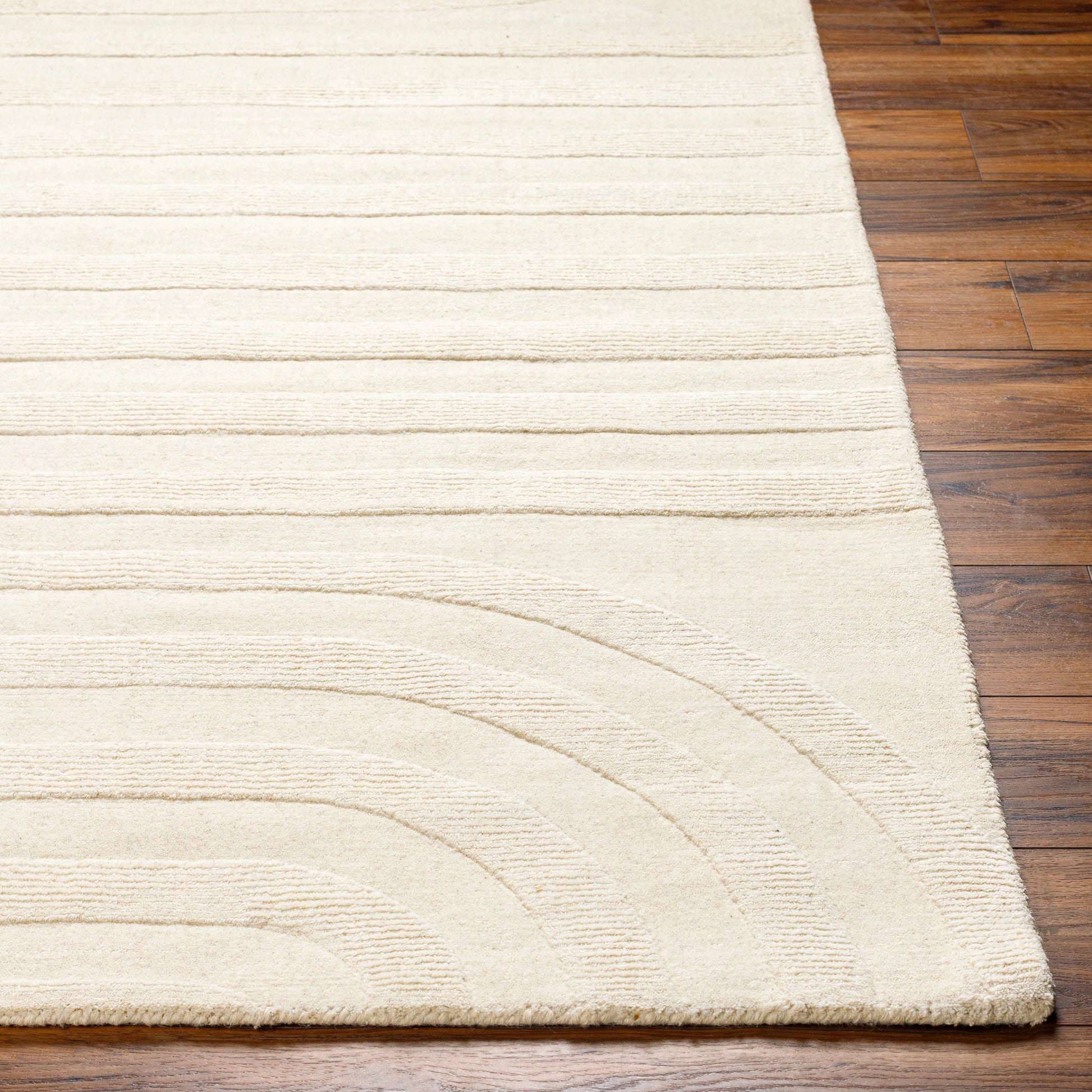 Elissa Rug - 31495 by Livabliss in beige. Made from main: 100% wool in a unique style.