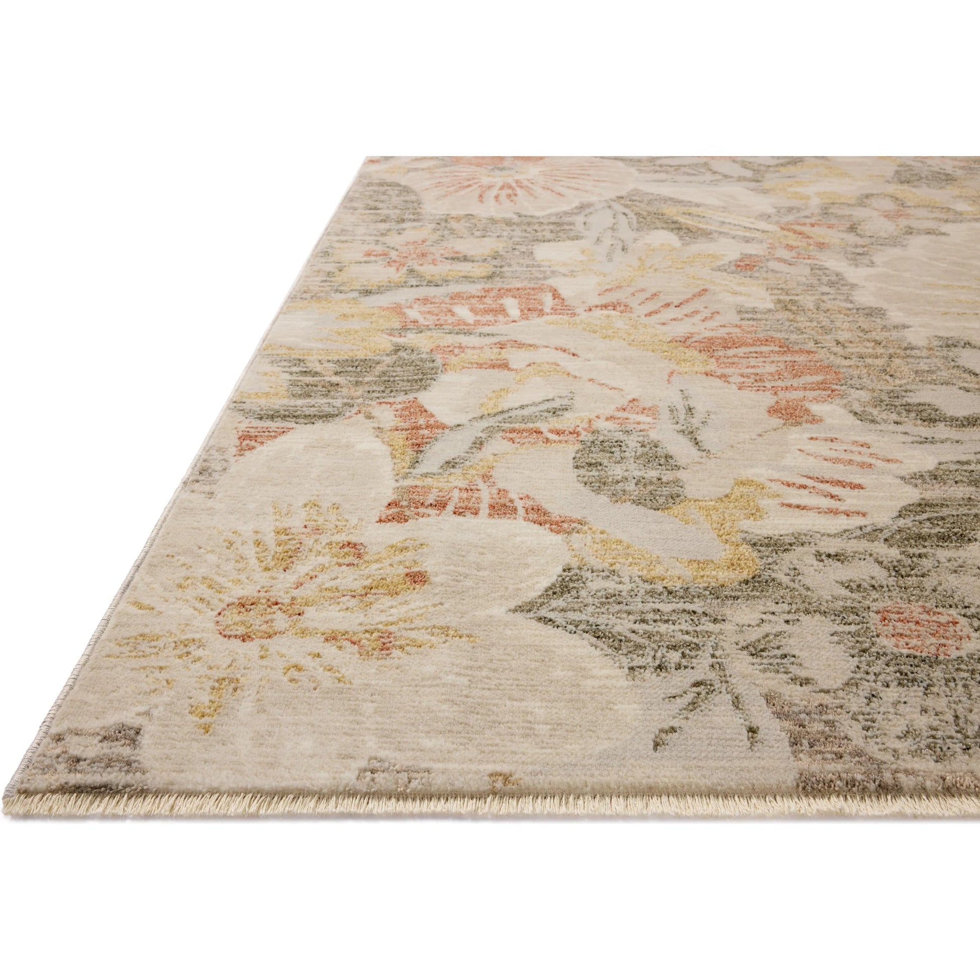 Eileen ELE-01 Rug by Loloi in natural, sunrise. Made from 50% polyester, 50% polypropylene in a unique style.