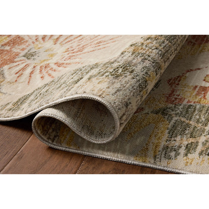 Eileen ELE-01 Rug by Loloi in natural, sunrise. Made from 50% polyester, 50% polypropylene in a unique style.