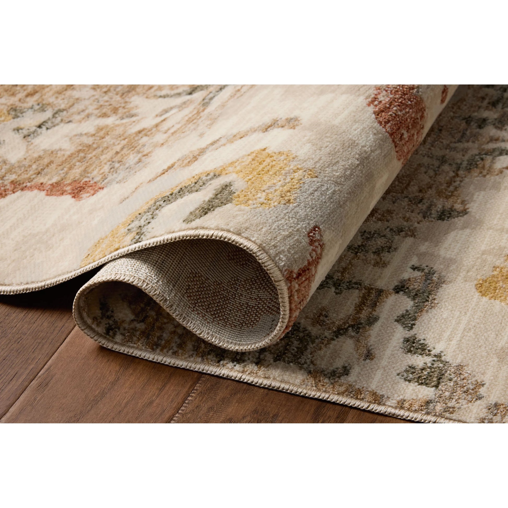Eileen ELE-02 Rug by Loloi in mist, sunset. Made from 50% polyester, 50% polypropylene in a unique style.