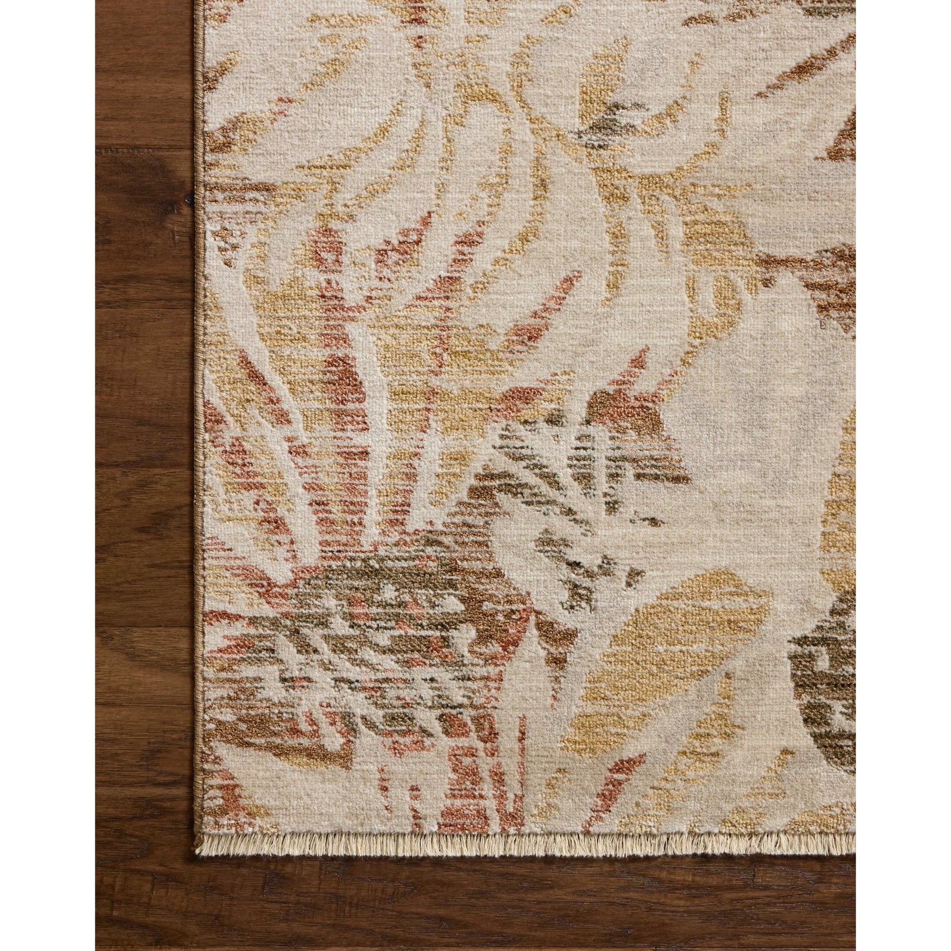 Eileen ELE-04 Rug by Loloi in natural, spice. Made from 50% polyester, 50% polypropylene in a unique style.