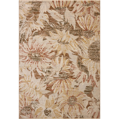 Eileen ELE-04 Rug by Loloi in natural, spice. Made from 50% polyester, 50% polypropylene in a unique style.