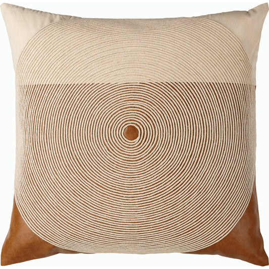 Eternity Accent Pillow - 533850 by Surya. Made from cotton, polyester in a modern style.