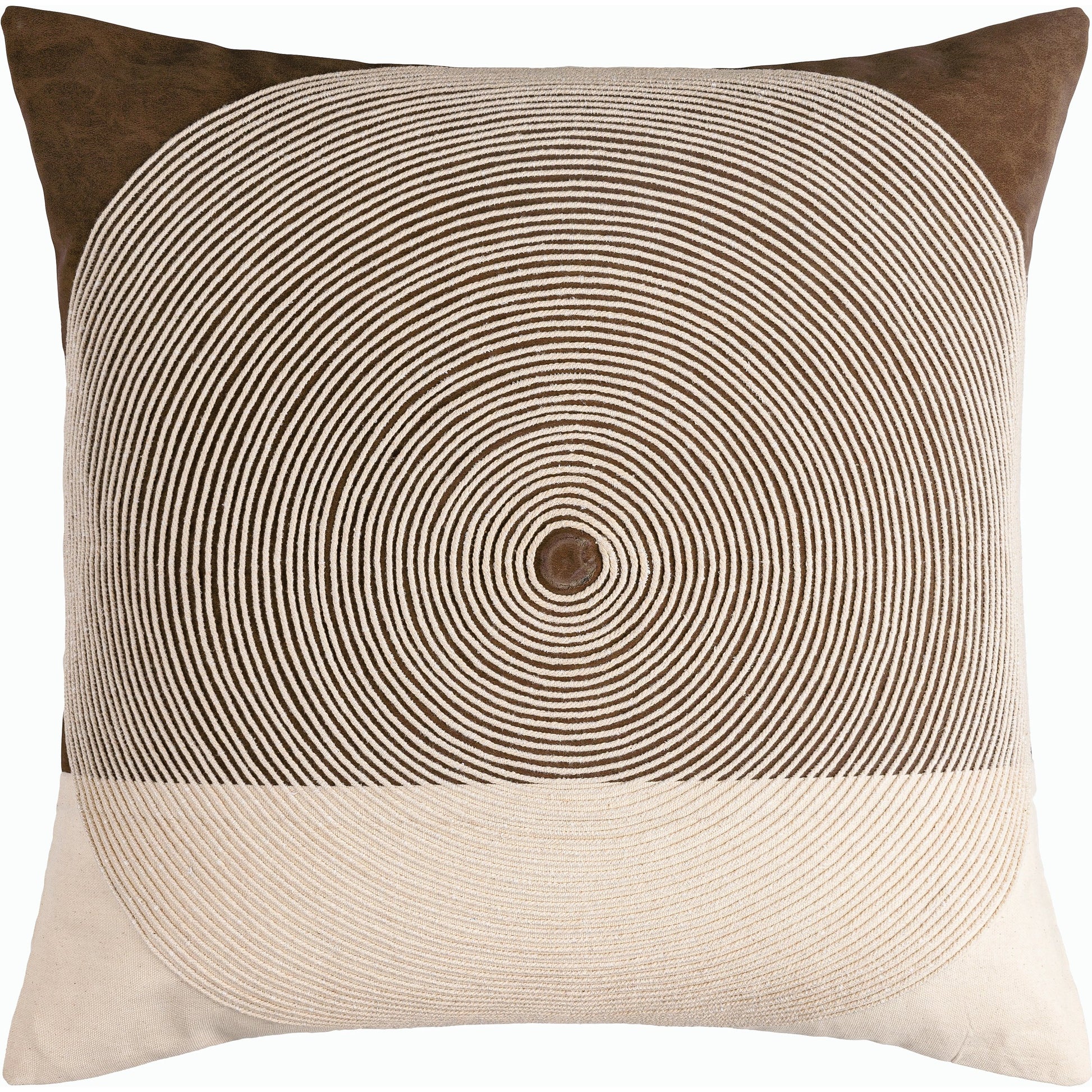 Eternity Accent Pillow - 533850 by Surya. Made from cotton, polyester in a modern style.