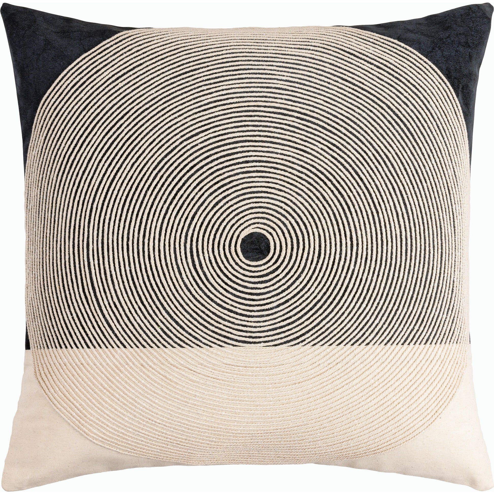 Eternity Accent Pillow - 533850 by Surya. Made from cotton, polyester in a modern style.