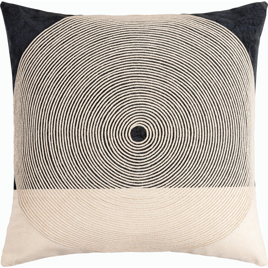 Eternity Accent Pillow - 533850 by Surya. Made from cotton, polyester in a modern style.