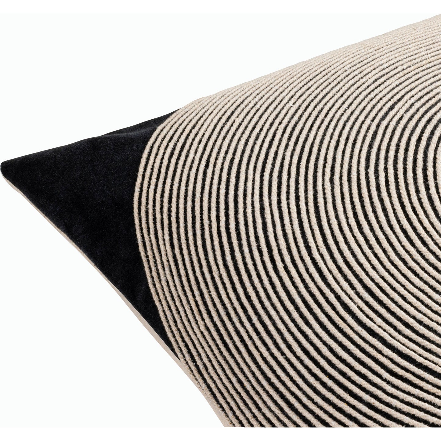 008 SI-2165223,SI-2165224,SI-2165225,SI-2165226,SI-2165227,SI-2165228 | Closeup | Eternity Accent Pillow - 533850 by Surya. Made from cotton, polyester in a modern style.