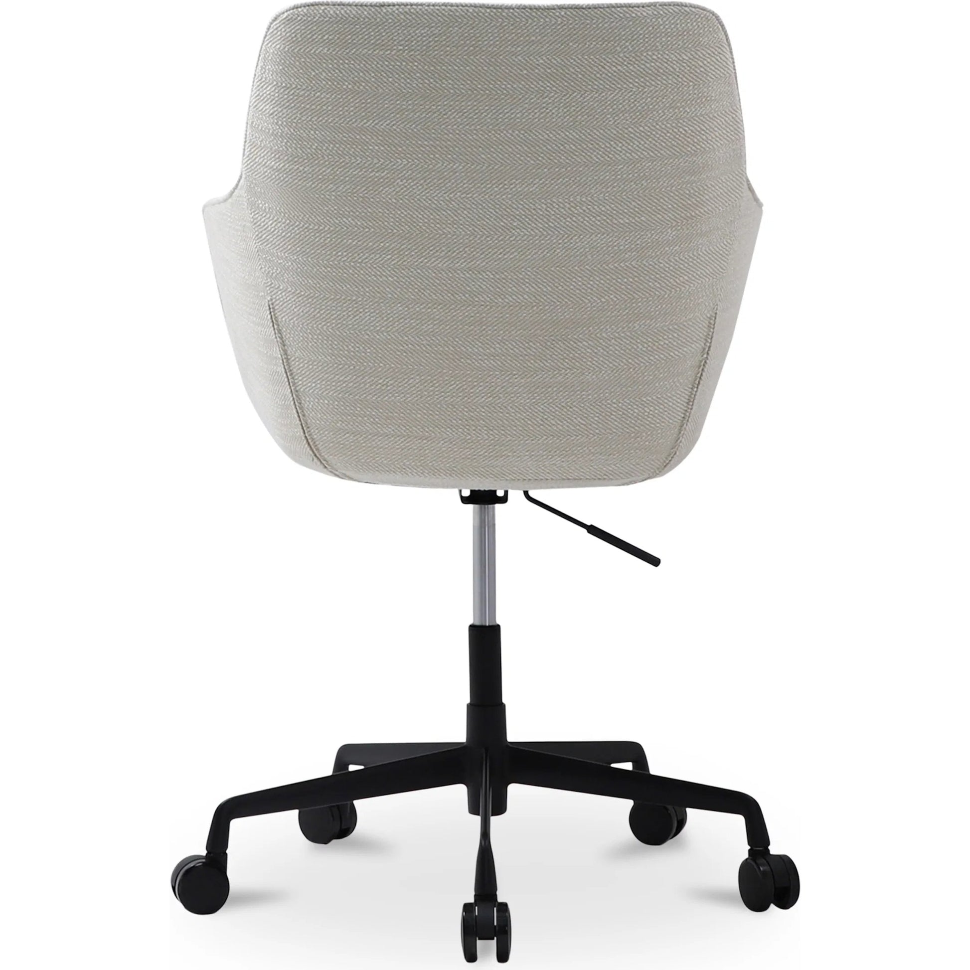 Torey Office Chair by Moe's Home Collection in beige. Made from 100% polyester, foam, iron, plywood in a unique style.