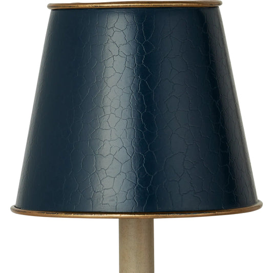Tole Tapered Chandelier Shade by Currey and Company. Made from metal in a modern style.