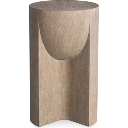 Loggia 14" Side Table by Bernhardt in aria. Made from wood, resin in a transitional style.