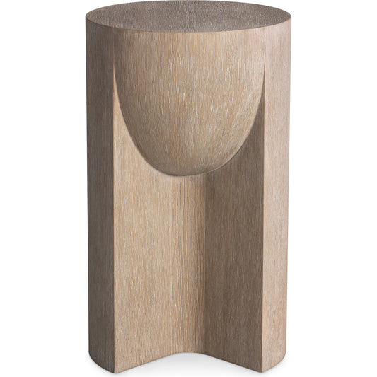 Loggia 14" Side Table by Bernhardt in aria. Made from wood, resin in a unique style.