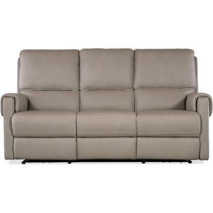 Somers Power Sofa by Hooker Furniture. Made from unique in a transitional style.