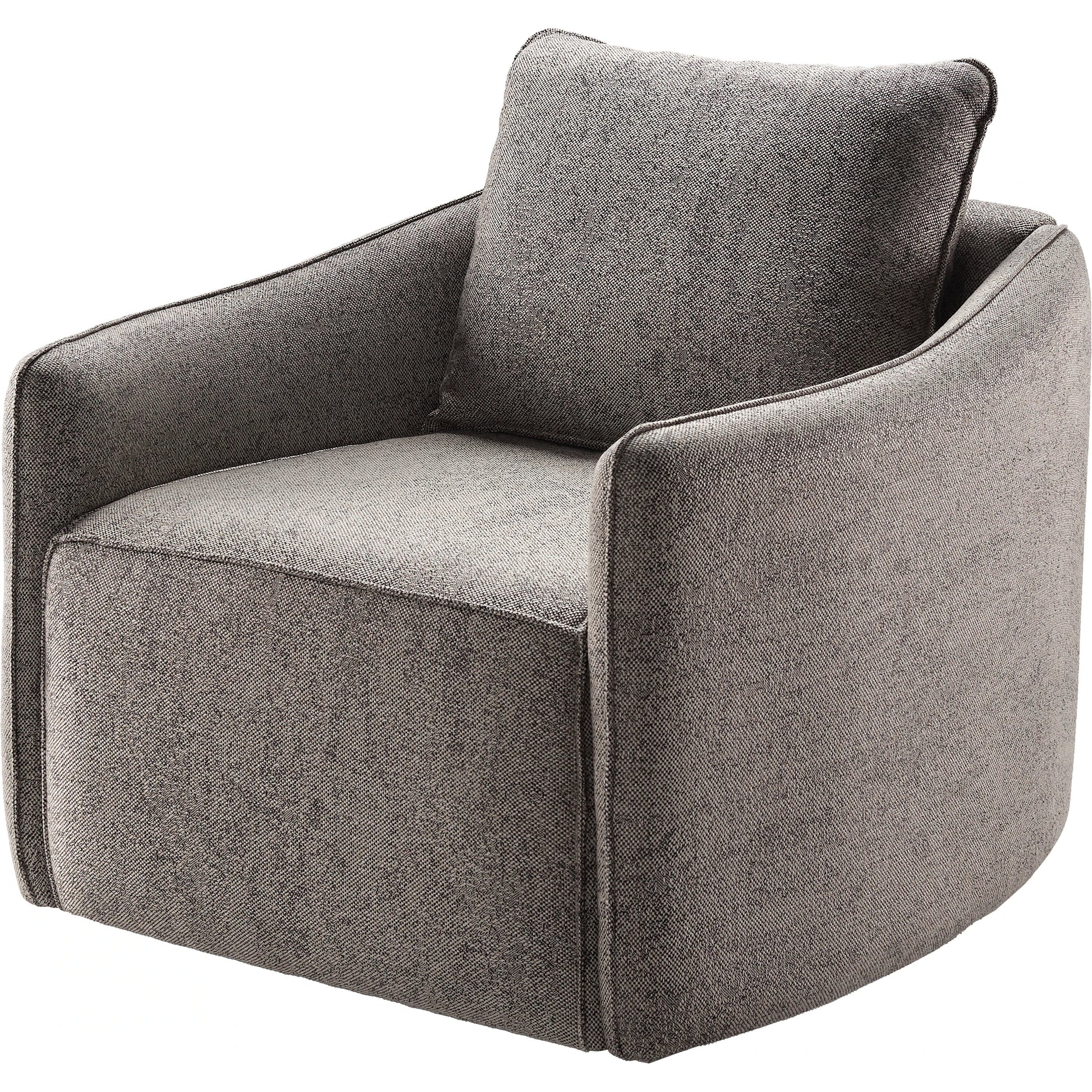 Kelli - 497050 by Surya in gray, medium gray and wood finish. Made from upholstery: polyester, base: beech wood, fill: 100% polyurethane foam in a modern style.