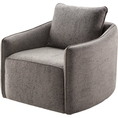 Kelli - 497050 by Surya in gray, medium gray and wood finish. Made from upholstery: polyester, base: beech wood, fill: 100% polyurethane foam in a modern style.