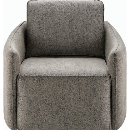 Kelli - 497050 by Surya in gray, medium gray and wood finish. Made from upholstery: polyester, base: beech wood, fill: 100% polyurethane foam in a modern style.