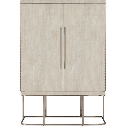 Modern Mood Wardrobe by Hooker Furniture. Made from oak veneers, metal in a modern style.
