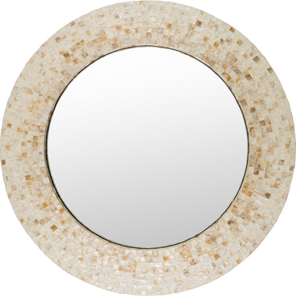 Eckley Mirror - 16233 by Surya in green, aqua. Made from mdf in a coastal style.