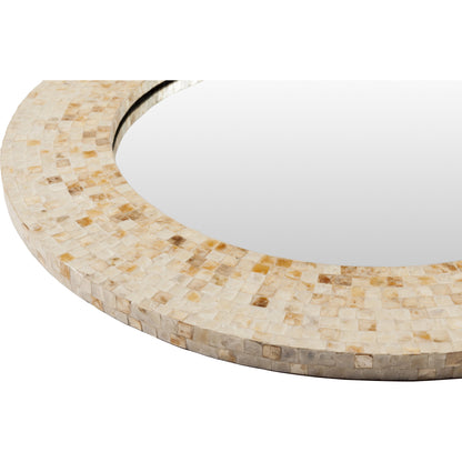 Eckley Mirror - 16233 by Surya in green, aqua. Made from mdf in a coastal style.