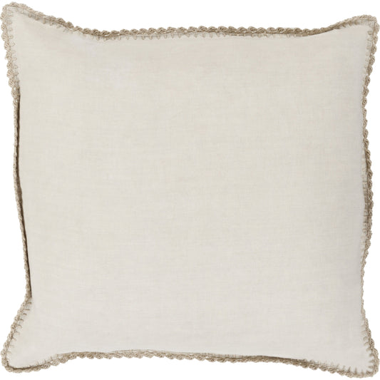 Elsa Pillow - 7615 by Surya. Made from 100% linen in a modern style.