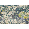 Blue, Green, Ivory / 6'5" x 9'6"