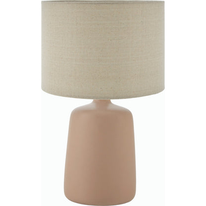 Elio Table Lamp - 538073 by Livabliss in glazed. Made from ceramic, linen, polyester in a modern style.